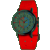 EASYREAD TIME TEACHER WATCH - RED/BLUE