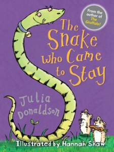 'THE SNAKE WHO CAME TO STAY' by Julia Donaldson